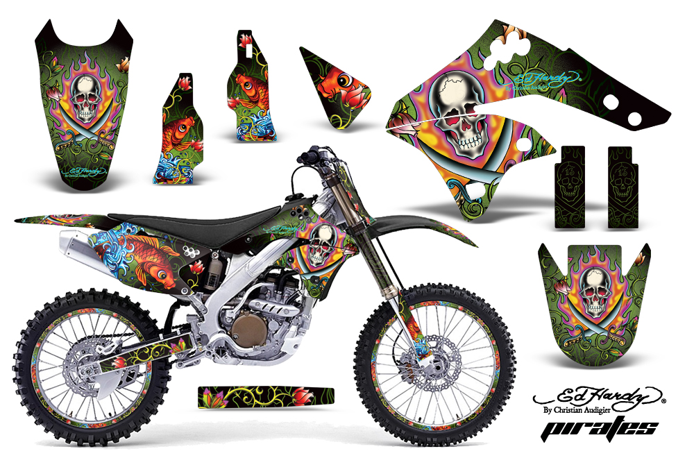 Kawasaki KX250F 06-08 Graphics Kit EHP G NPs